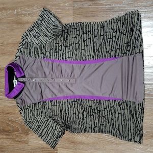 (M) Jamie Sadock Collared Gokf Shirt Athleisure Activewear Athletic Sporty
